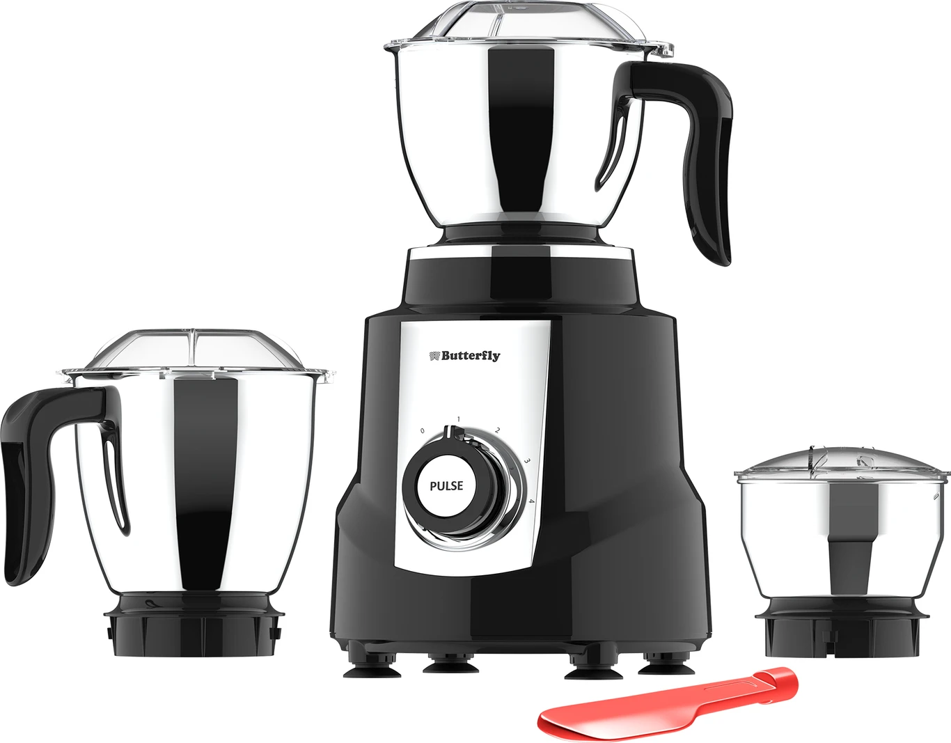 Butterfly Magnum 900 W Mixer Grinder (Magnum | 3 Jars | Black)